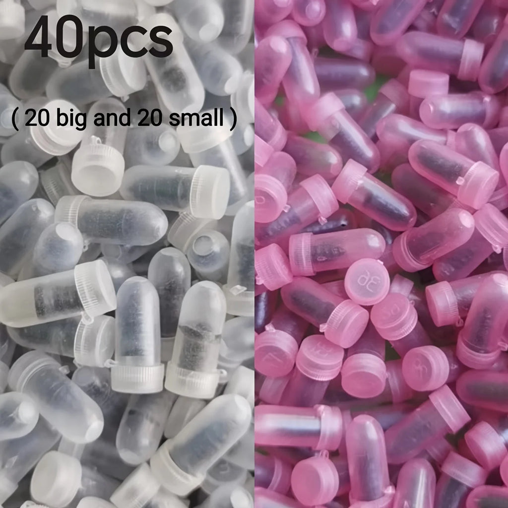 40PCS Spiral Tire Repair Kit – 20 Large & 20 Small Plugs Tire Repair Kit Nixie 40pcs