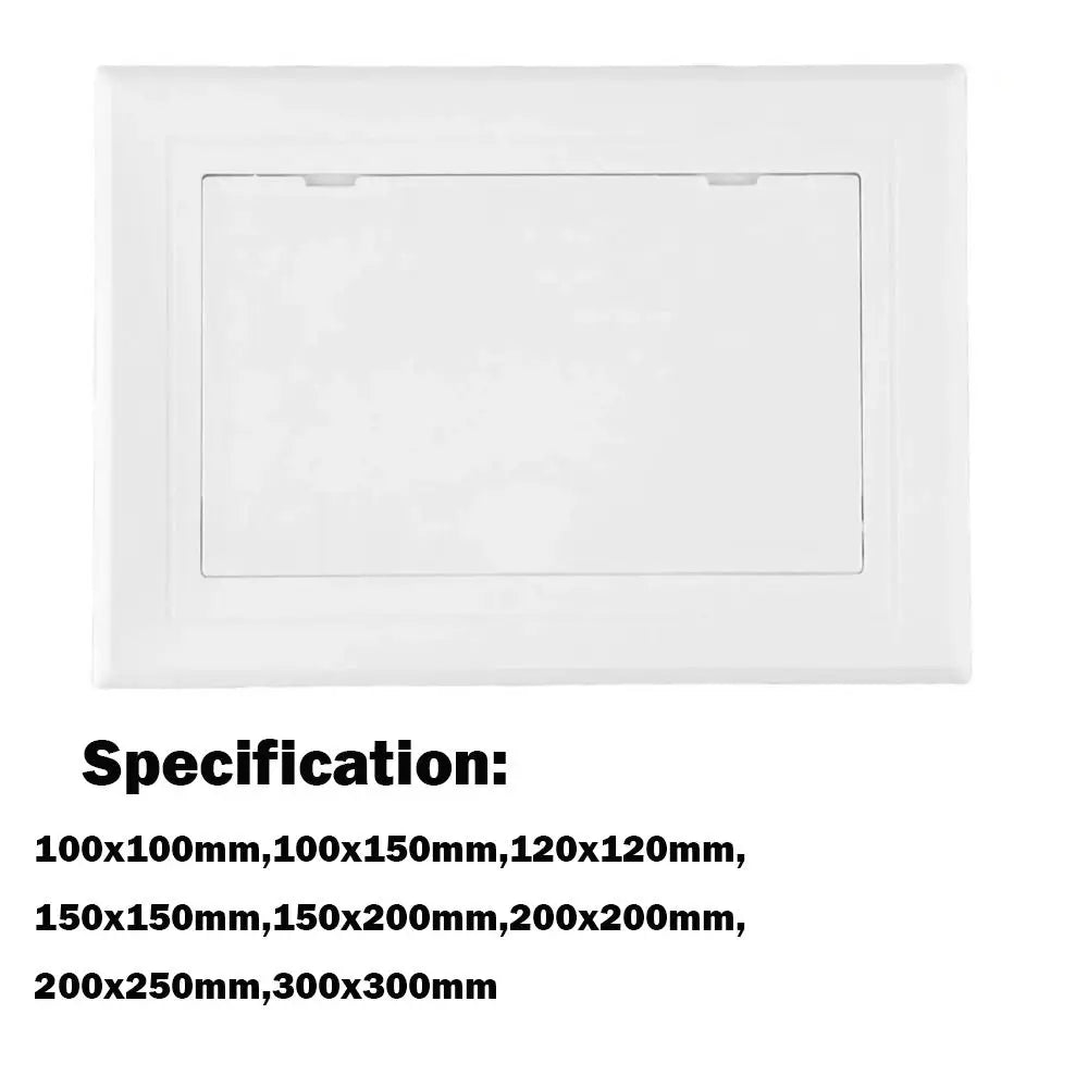 White ABS Access Panel Hatch Cover – Wall & Ceiling Inspection Door Access Panel Hatch Nixie