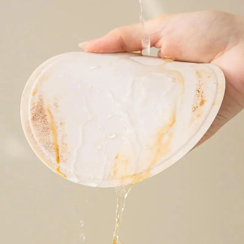 Silicone Exfoliating Bath Scrub Pad – Gentle Body Scrubber