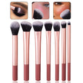 Nixie 7-Piece Makeup Brush Set – Synthetic Bristles Kit Makeup Brush Set Nixie MULTI