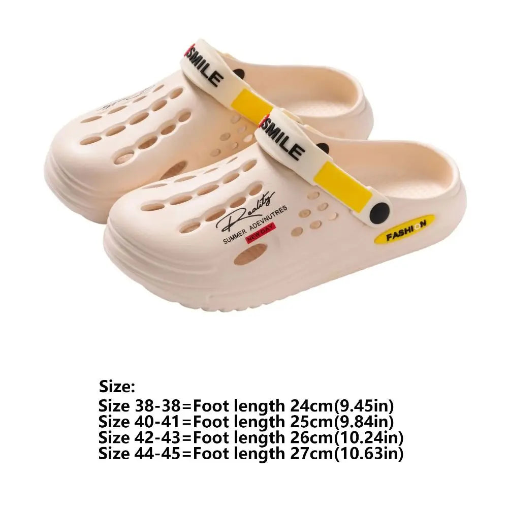 Men's EVA Slides – Non-Slip Breathable Platform Sandals Men's Slide Sandals Nixie