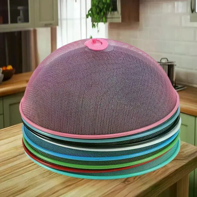 Round Mesh Food Cover – Insect-Proof Dish Lid for Outdoors Mesh Food Cover Nixie