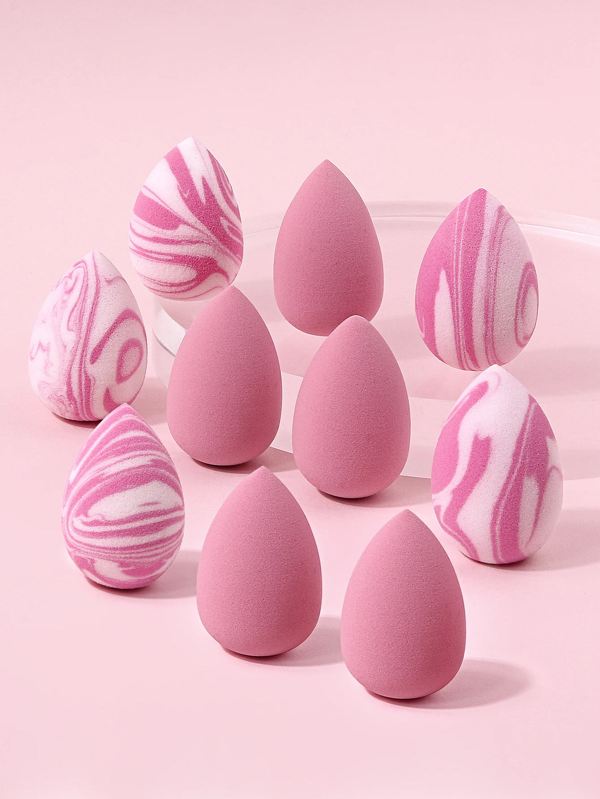 10-Pack Mini Makeup Blending Sponges – Teardrop, Wet & Dry Makeup Blending Sponge Nixie