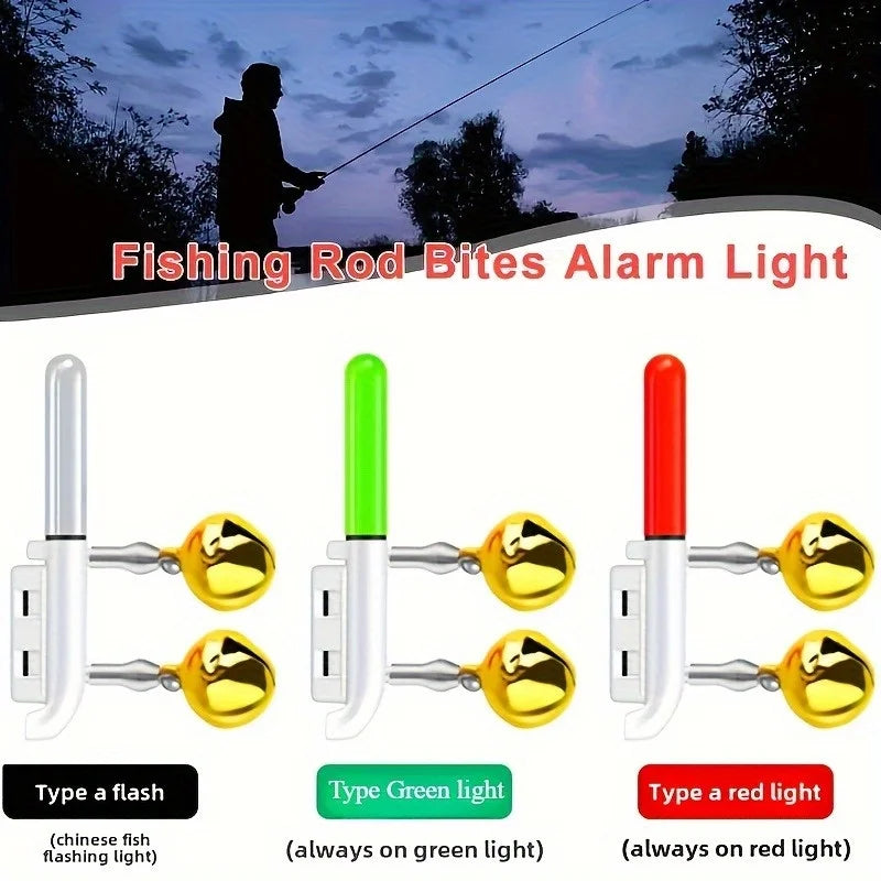 2Pc Night Fishing Glow Float with Bell & CR425 Battery | Nixie Fishing Glow Float Nixie