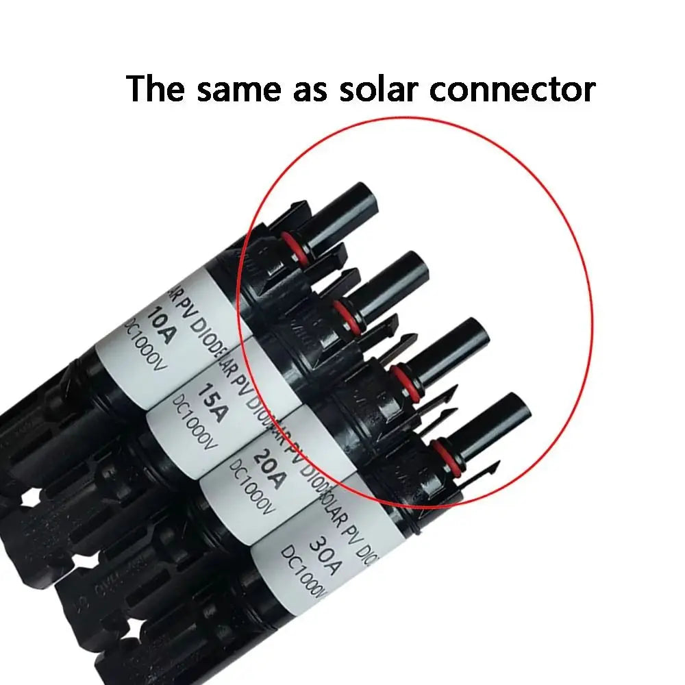 IP67 Solar Panel Diode Connector 10A–30A | Waterproof PV