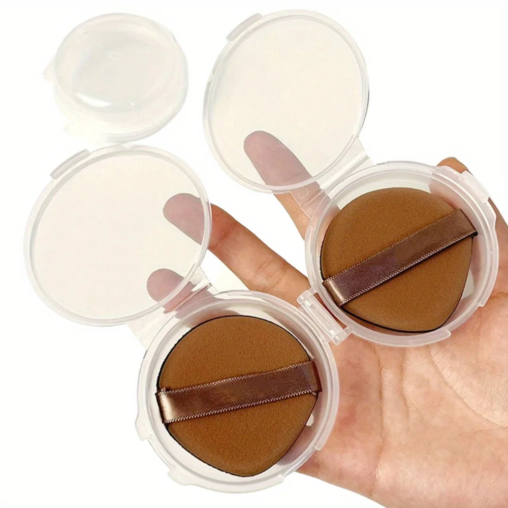 Double-Layer Folding Air Cushion Powder Storage Box | Portable