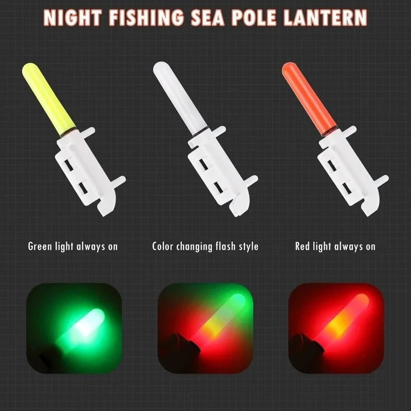 6-Pack Fishing Bite Alarm – LED Light, Bell & Batteries Included Fishing Bite Alarm Nixie
