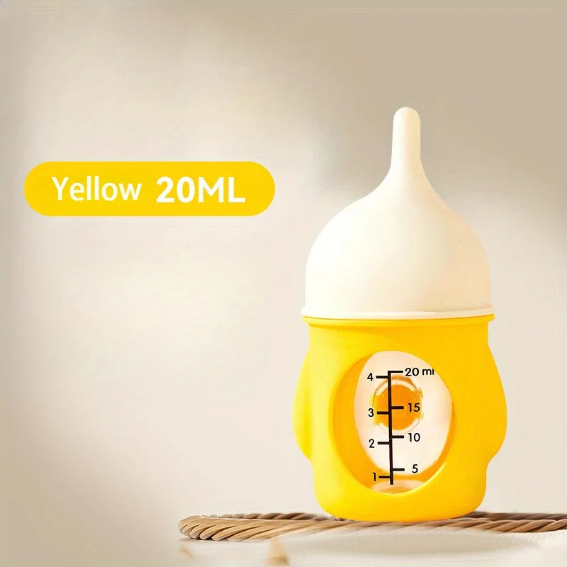 Silicone Pet Nursing Bottle with Anti-Choking Valve | Nixie Pet Nursing Bottle Nixie Yellow 0.68 oz