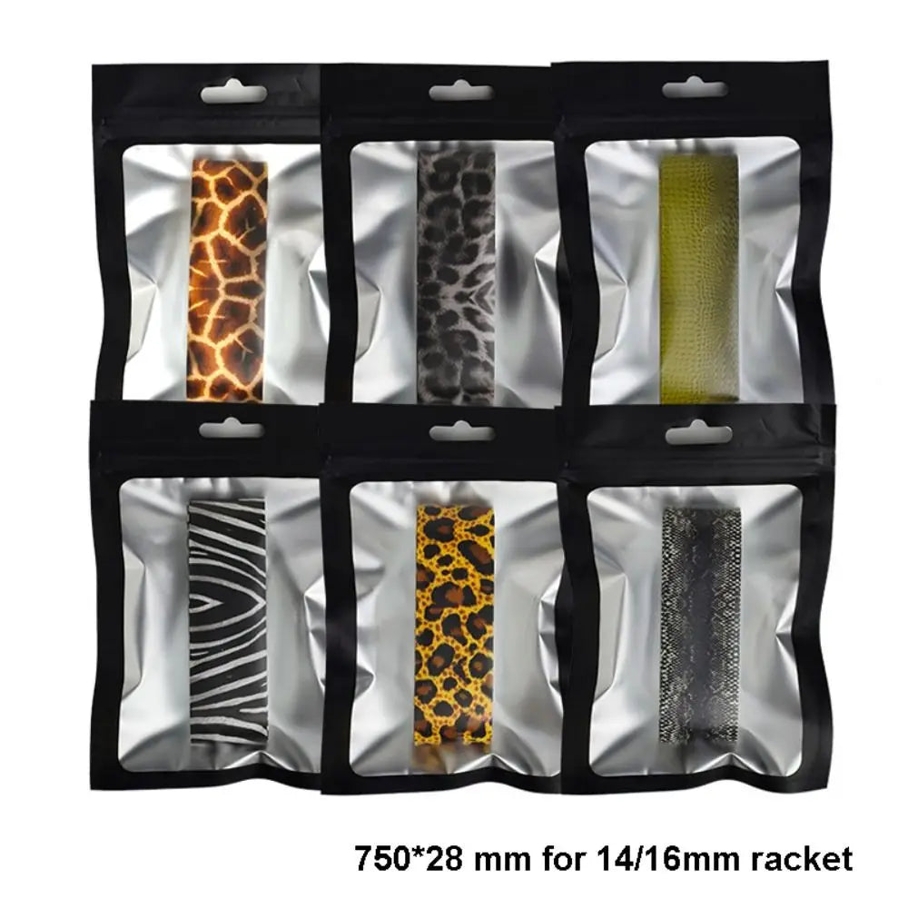 Animal Print Pickleball Paddle Edge Guard Tape | TPU Scratch-Proof Paddle Edge Guard Nixie