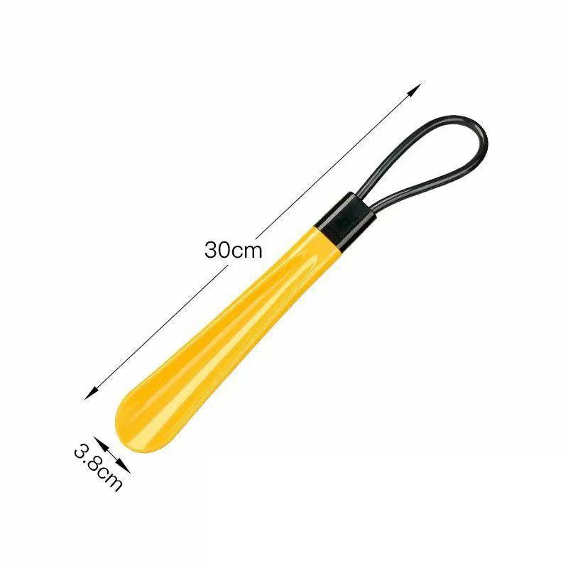 Extra Long Flexible Shoe Horn – No-Bend Shoe Helper Long Shoe Horn Nixie 30cm Yellow