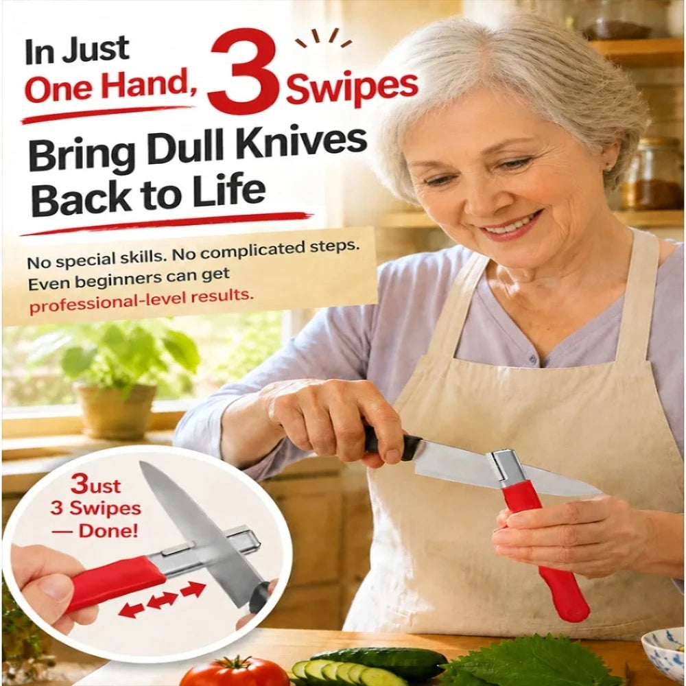 Professional Manual Knife Sharpener – Kitchen & Camping
