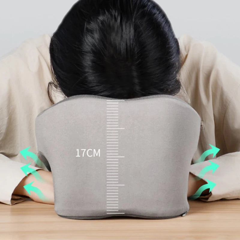 U-Shape Memory Foam Travel Neck Pillow – Airplane & Office Travel Neck Pillow Nixie