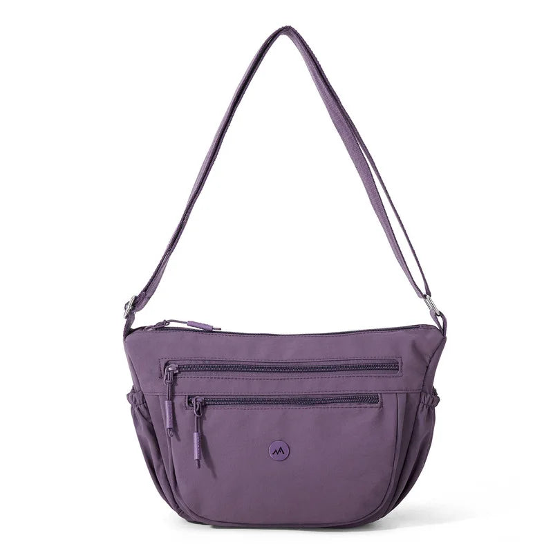Nixie Nylon Crossbody Bag – Multi-Pocket, Water-Resistant Crossbody Bag Nixie