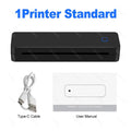 INSTOFC Bluetooth Portable A4 Thermal Printer – Inkless