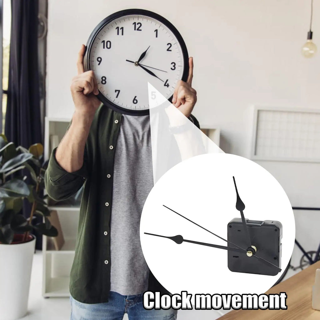 Silent Wall Clock Movement Mechanism – DIY Repair Kit with Hands Clock Movement Kit Nixie