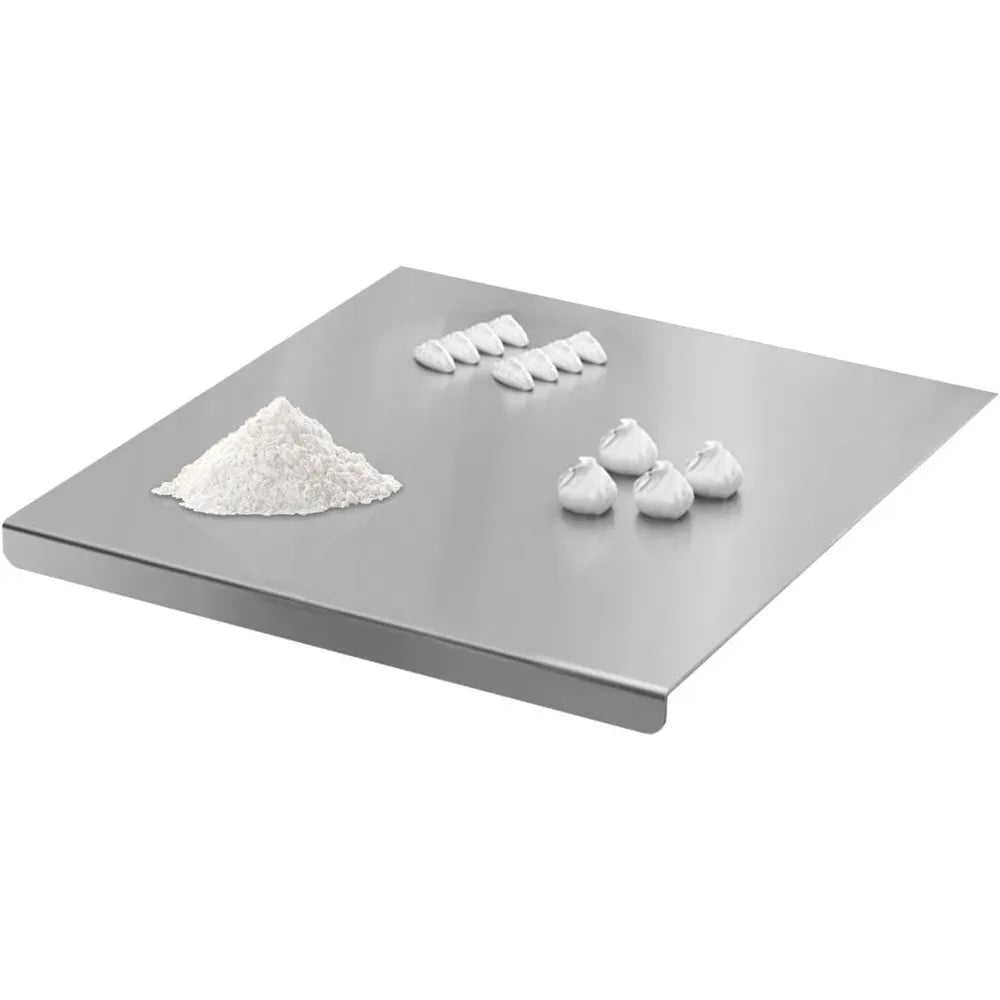 Stainless Steel Cutting Board Thickened Kneading Charcuterie Plate Stainless Steel Cutting Board Nixie