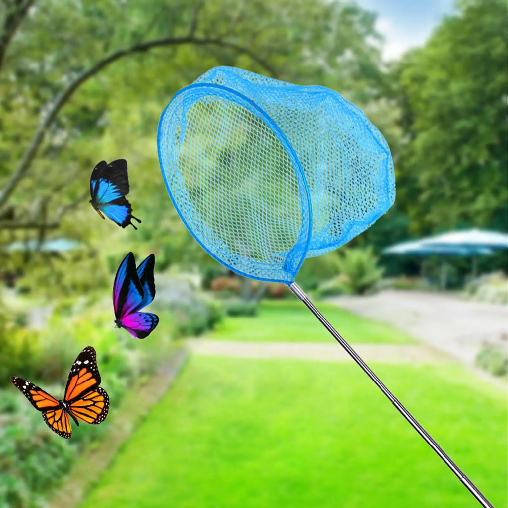 Kids Telescopic Butterfly Net – Fishing & Pool Skimmer Net Kids Outdoor Net Nixie