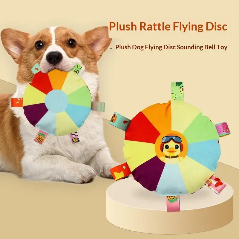 Hot Dog Squeaky Plush Dog Toy – Bite Resistant Chew Toy Dog Squeaky Toy Nixie Default Title