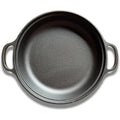 Cast Iron Skillet with Handle – Steak, Pizza & Camping Pan Cast Iron Skillet Nixie 25cm Frying pan