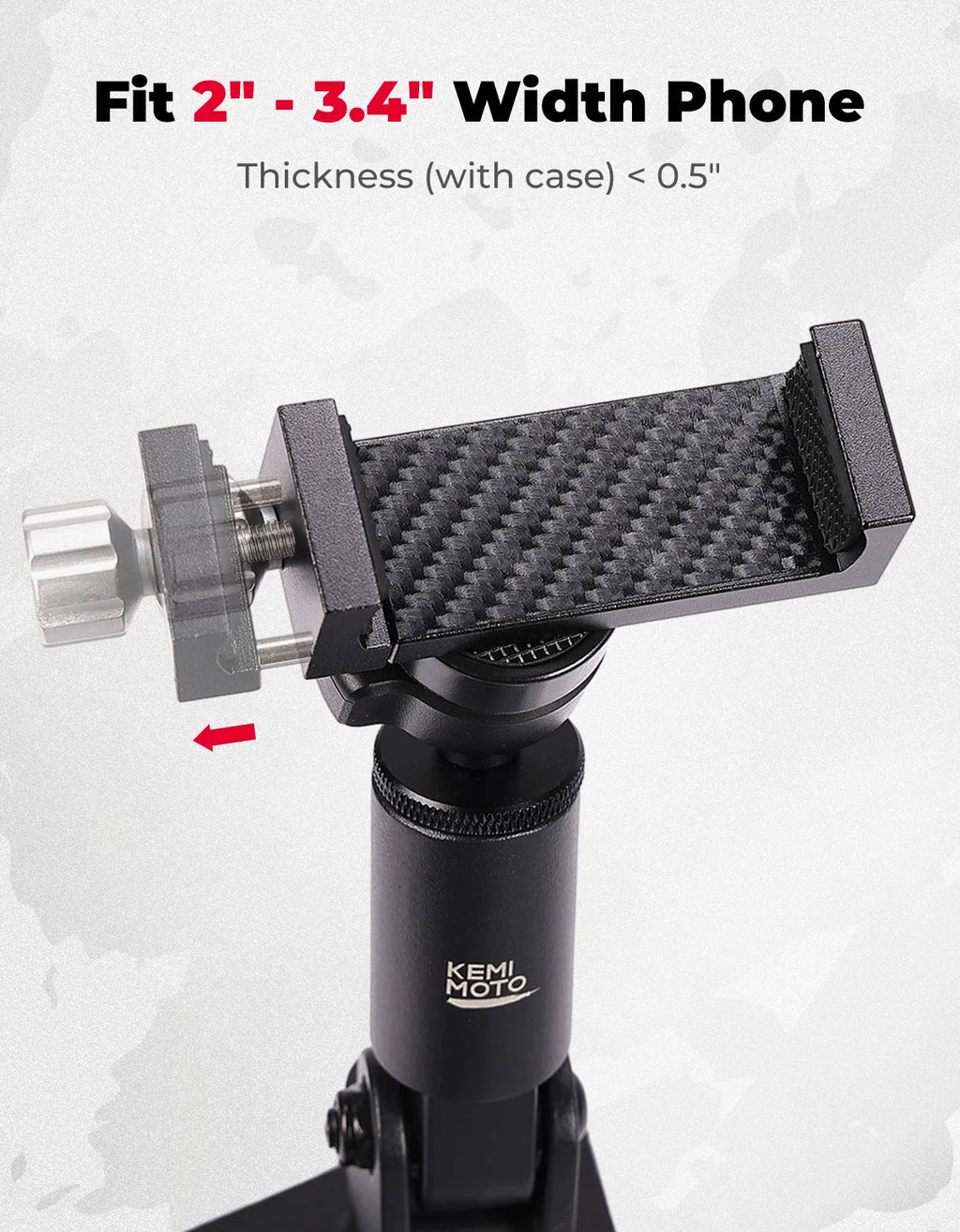 360° CNC Phone Mount for Can-Am Maverick X3 – No-Drill Bracket UTV Phone Mount Nixie