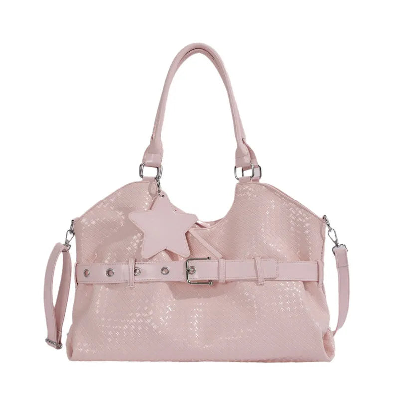 Nixie Morning 8 Large Capacity Soft Leather Tote Bag Women Women's Tote Bag Nixie