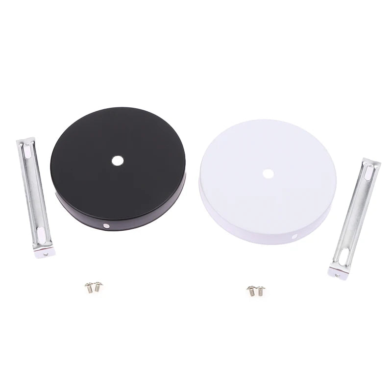 12cm Metal Ceiling Canopy Plate DIY Retro Pendant Light Base