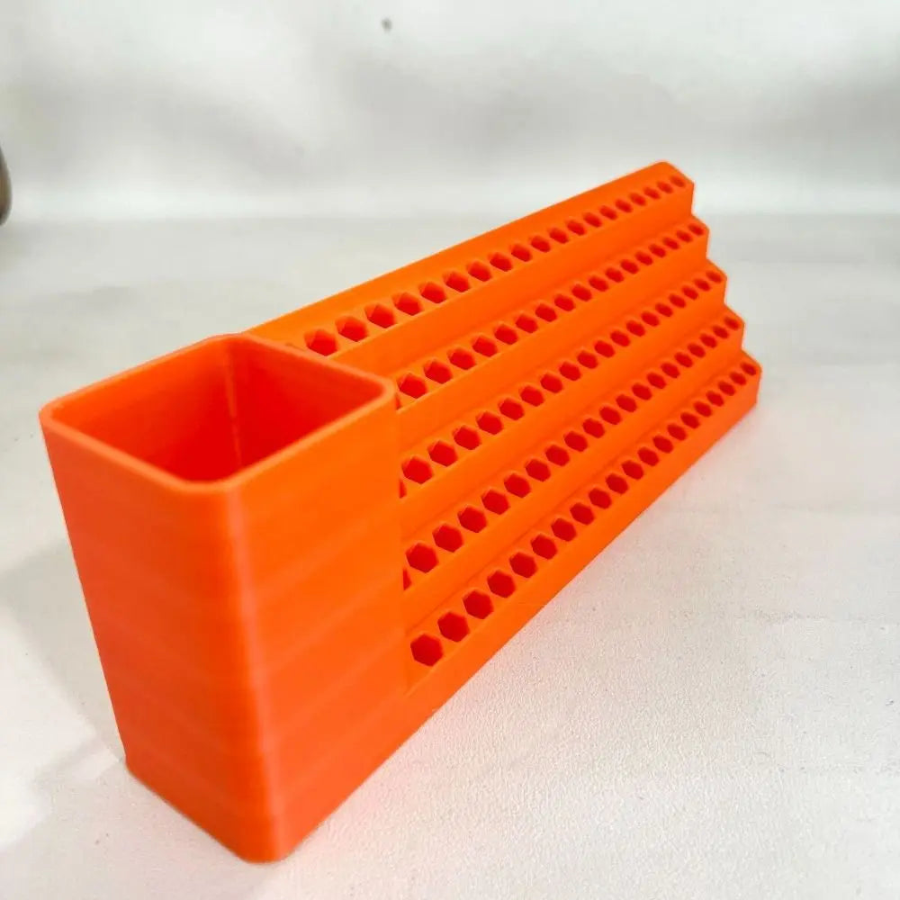 Screwdriver Bit Organizer Rack – 20 to 100 Hole Plastic Holder