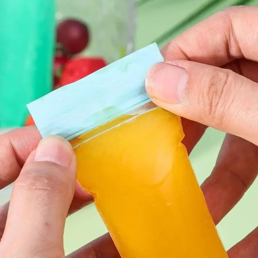 50/100Pcs Disposable Popsicle Bags Food Grade PE Ice Pop Mold Ice Pop Mold Bags Nixie