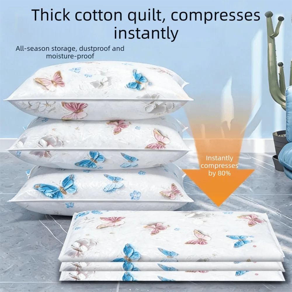 Vacuum Storage Bags – Space-Saving Closet Organizer 5 Sizes