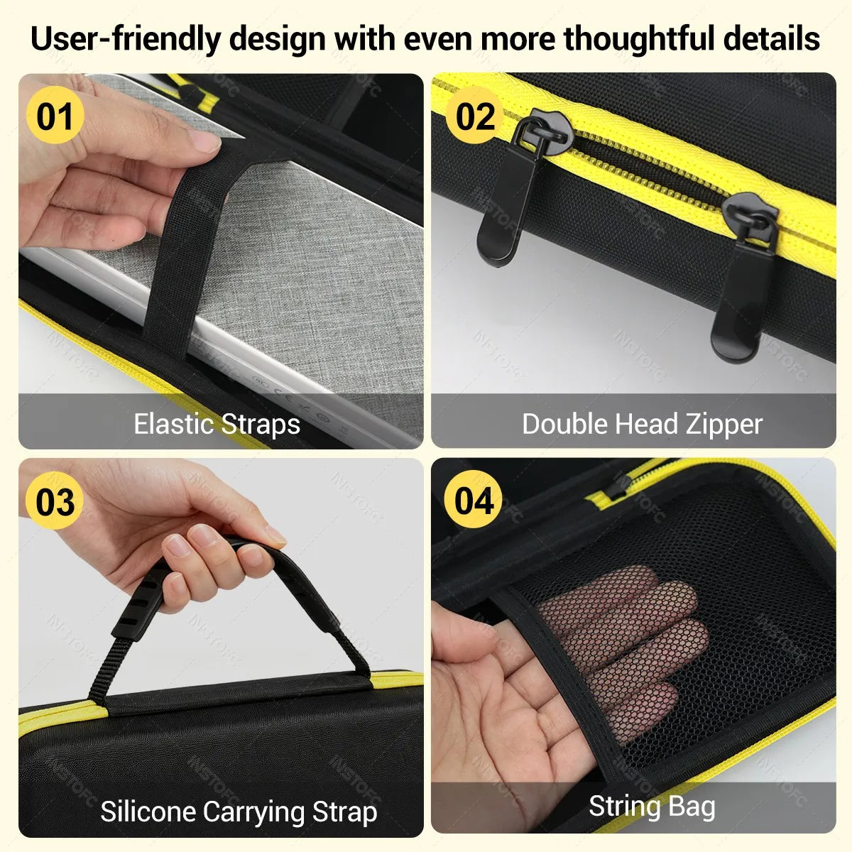 A4 Mini Portable Printer EVA Carry Case Bag for A40 Printer
