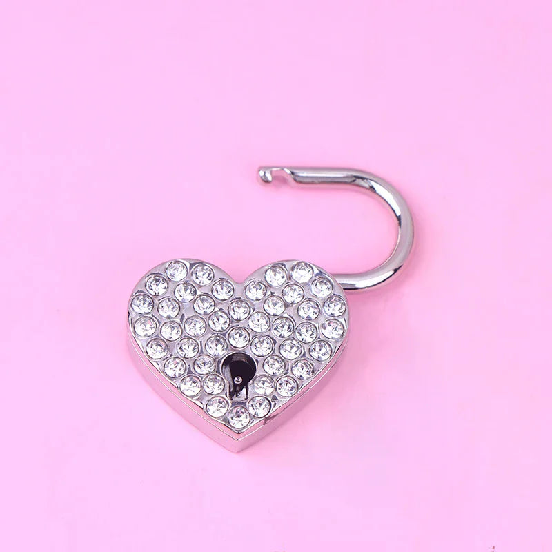 Heart Shaped Metal Keyed Padlock for Jewelry Box & Gifts Decorative Padlock Nixie