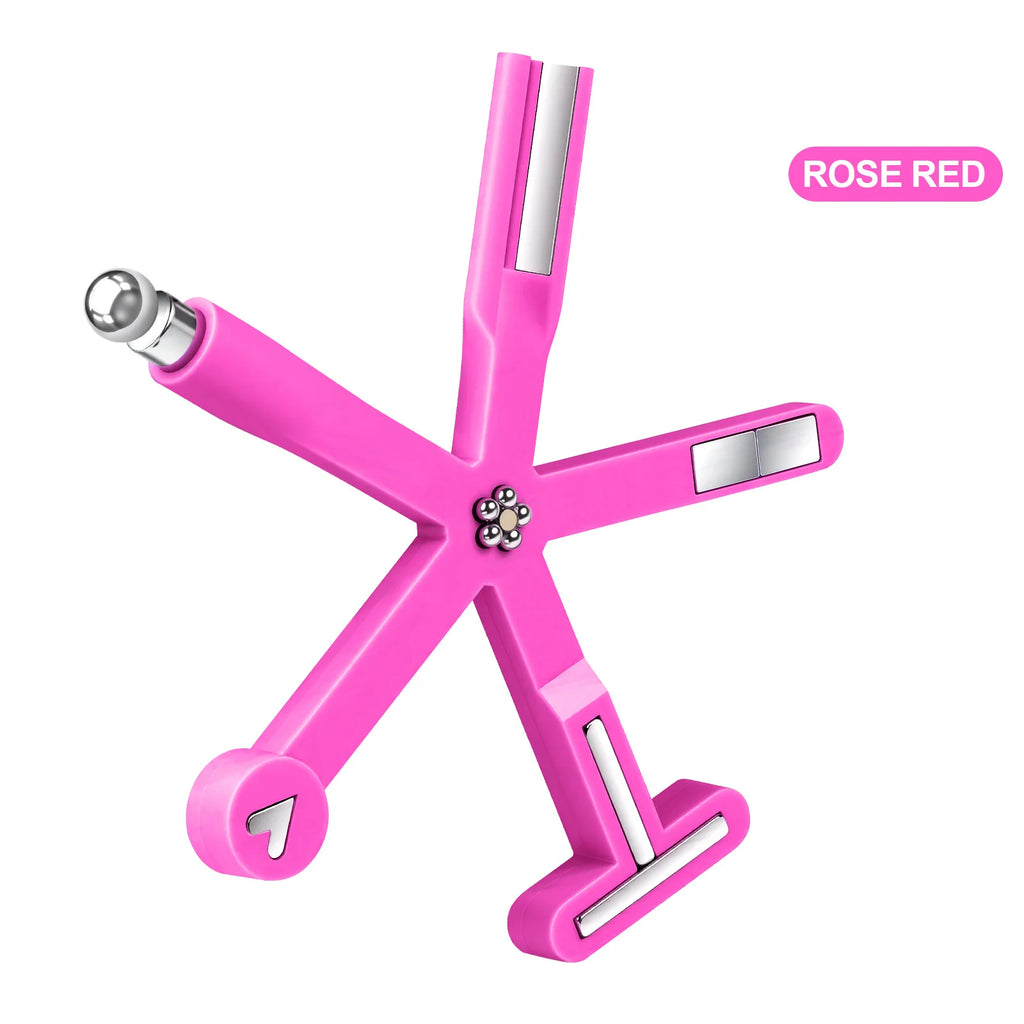 8-in-1 Nail Art Magnet Cat Eye Glass Bead Gel Polish Stick Nail Art Magnet Nixie Rose Pink