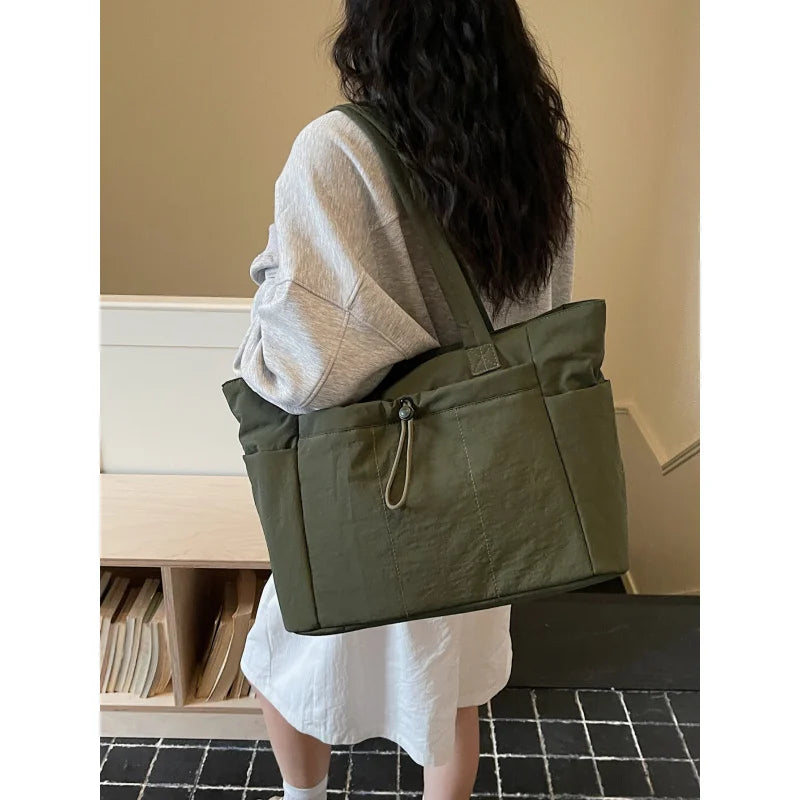 Women's Waterproof Oxford Tote Bag | Laptop Shoulder Bag Women's Tote Bag Nixie