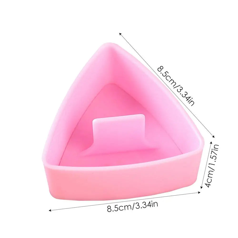 Onigiri Triangle Rice Ball Mold – DIY Sushi Bento Press Sushi Rice Mold Nixie Pink