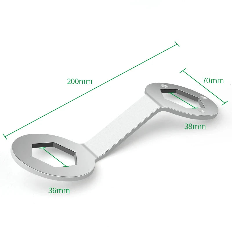 Washing Machine Clutch Wrench 36/38mm Double-Ended Spanner