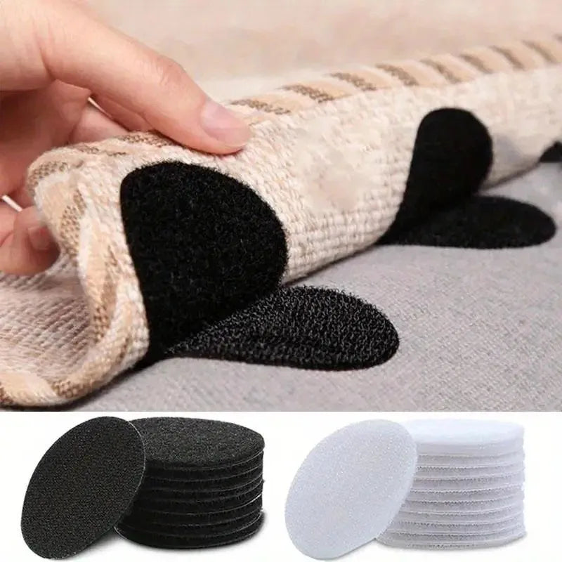 Double-Sided Hook & Loop Carpet Fixing Tape – Anti-Slip Mat Hook & Loop Fastener Tape Nixie