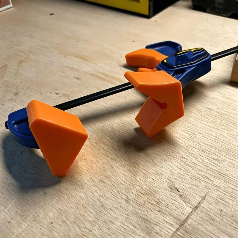 One-Handed Quick-Grip Bar Clamp for Woodworking & DIY Woodworking Bar Clamp Nixie Orange