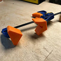 One-Handed Quick-Grip Bar Clamp for Woodworking & DIY Woodworking Bar Clamp Nixie Orange