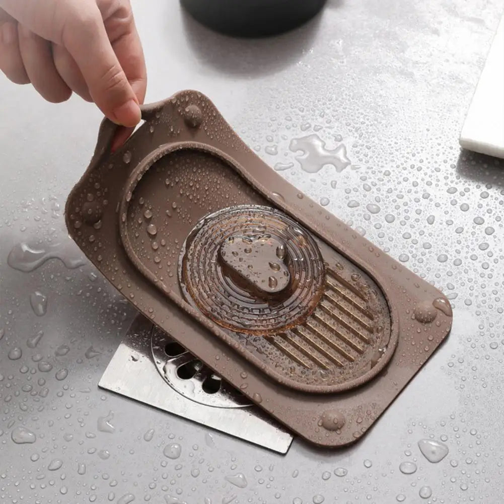 Silicone Floor Drain Cover Anti-Slip Anti-Odor Double-Layer Floor Drain Cover Nixie