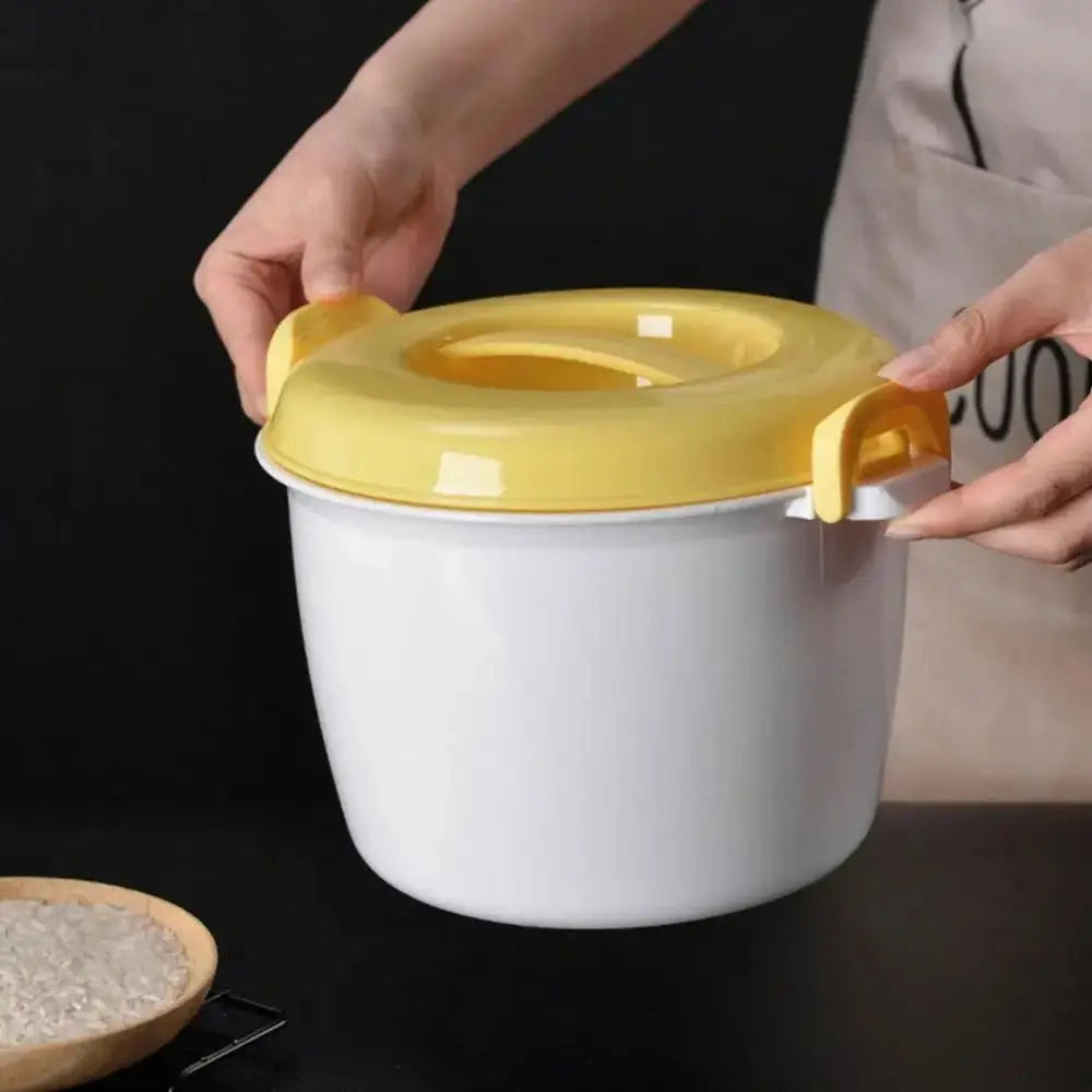 Microwave Rice Cooker Insulated Lunch Box with Steamer Lid Microwave Lunch Box Nixie