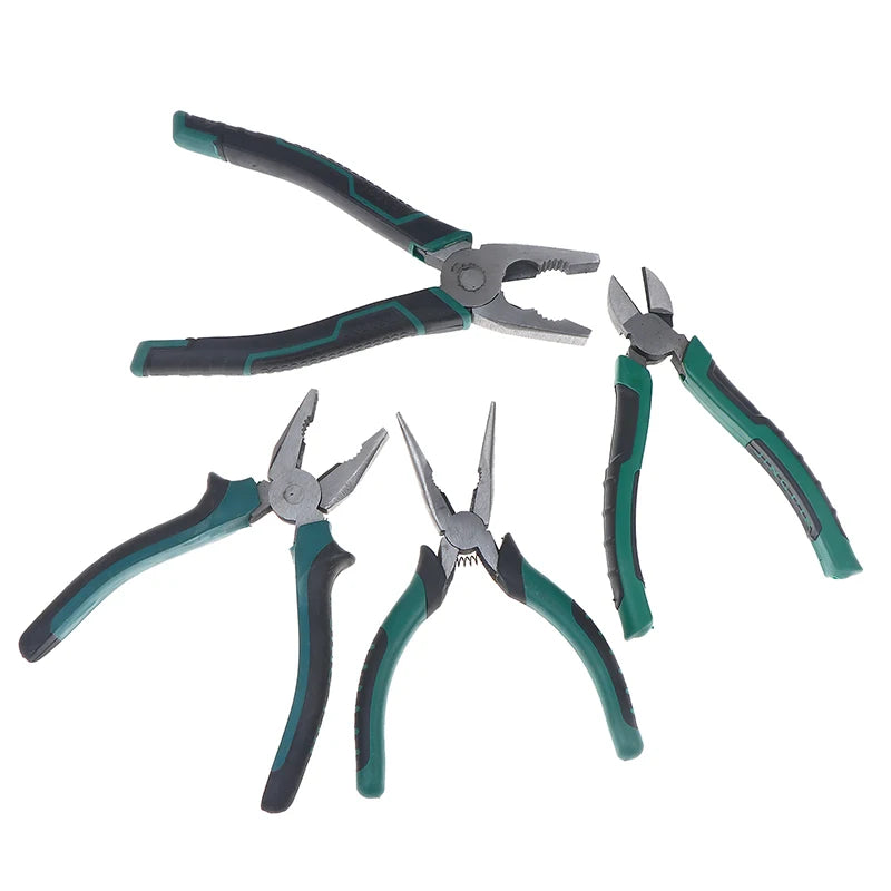 6/8 Inch Steel Wire Cutter – Pointed Nose & Diagonal Pliers Hand Tool Pliers Nixie
