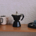 Miniature Coffee Pot Dollhouse Model – Alloy Mini Scene Toy Dollhouse Miniature Model Nixie Black