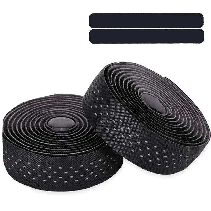 Anti-Slip Cycling Handlebar Tape – Road & Gravel Bike EVA Grip Bike Handlebar Tape Nixie Gray Bike Tape