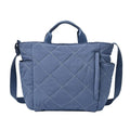 Nixie Large Canvas Tote Bag – Women's Shoulder & Crossbody Canvas Tote Bag Nixie Lake blue