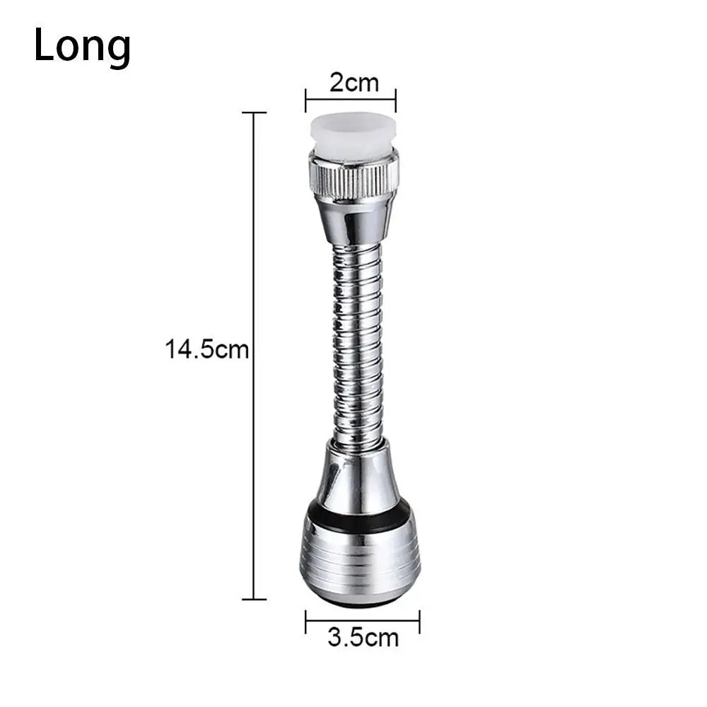 360° Rotating Faucet Aerator Dual Mode Water Saver Bubbler Faucet Aerator Nixie Long