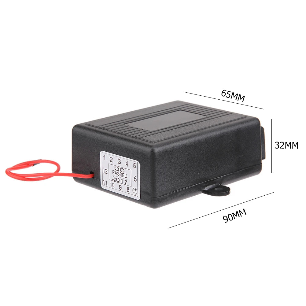 Universal 12V Car Keyless Entry System Remote Central Lock Kit Keyless Entry System Nixie