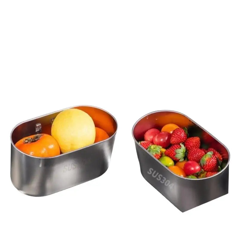 SUS304 Stainless Steel Sink Drain Basket – Dual Mount Kitchen Rack Sink Drain Basket Nixie