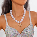 Bold Heart Pendant Necklace – Adjustable Women's Fashion Jewelry