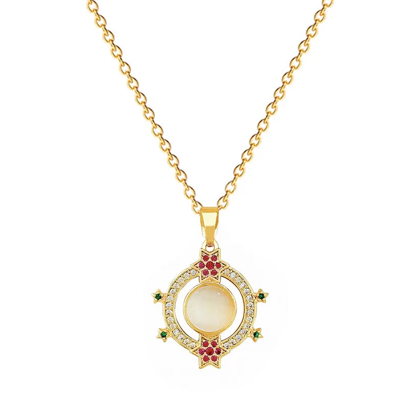 Cat's Eye Choker Necklace – Gold Plated Women's Jewelry Choker Necklace Nixie