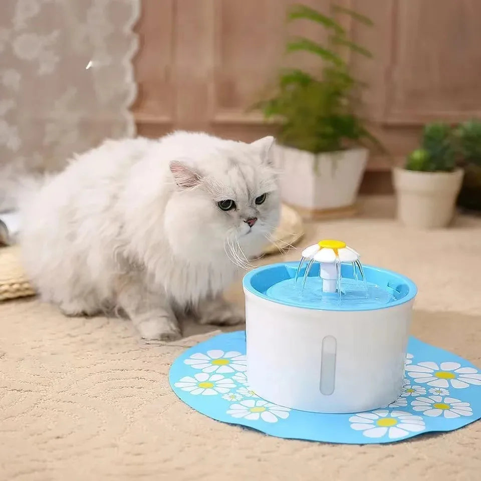 1.6L Auto Cat Water Fountain with Filter | Pet Water Dispenser Pet Water Fountain Nixie